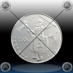1.50 EVRO LITVA 2019 "Užgavenes" UNC